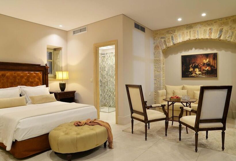 סוויטת ג'וניור נוף לים, Akrolithi Boutique