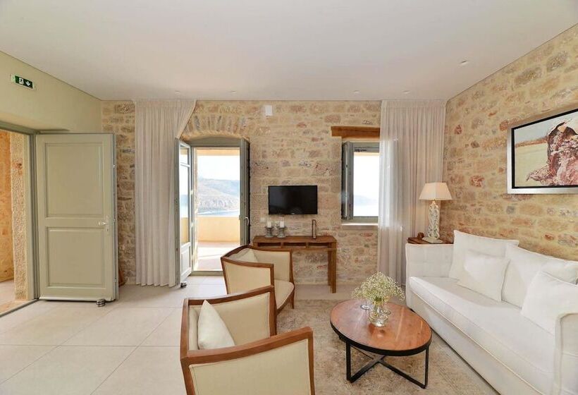 סוויטת ג'וניור נוף לים, Akrolithi Boutique