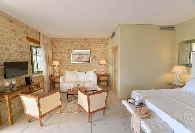 סוויטת ג'וניור נוף לים, Akrolithi Boutique