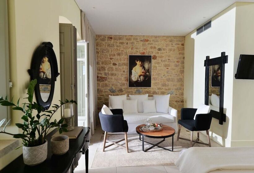 סוויטת ג'וניור נוף לים, Akrolithi Boutique