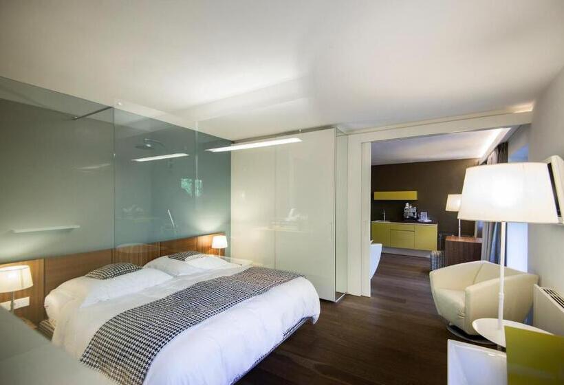 סוויטה עם ג'קוזי, Designhotel Gius La Residenza