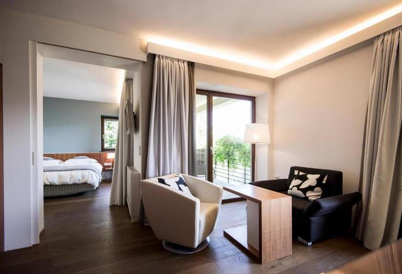 Suite with lake view, Designhotel Gius La Residenza