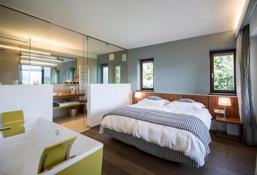 Suite with lake view, Designhotel Gius La Residenza