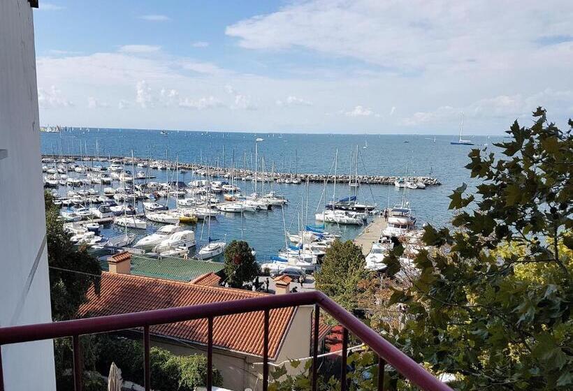 Standardzimmer mit Meerblick & Balkon, Mignon