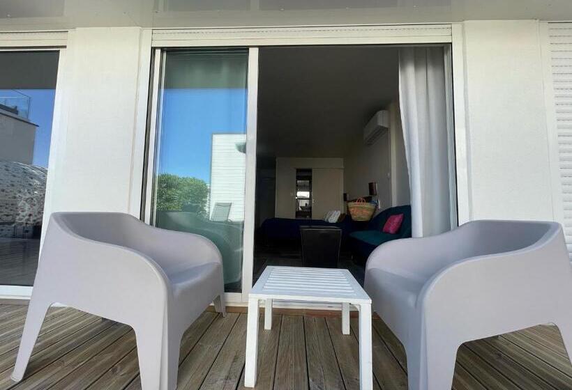 سوئیت جونیور با تراس, Hôtel Eve Cap D Agde Village Naturiste