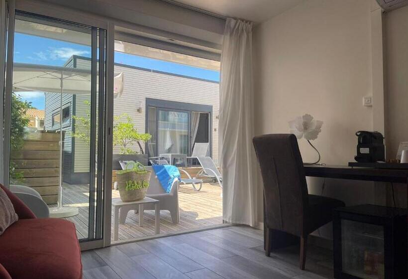 سوئیت جونیور با تراس, Hôtel Eve Cap D Agde Village Naturiste