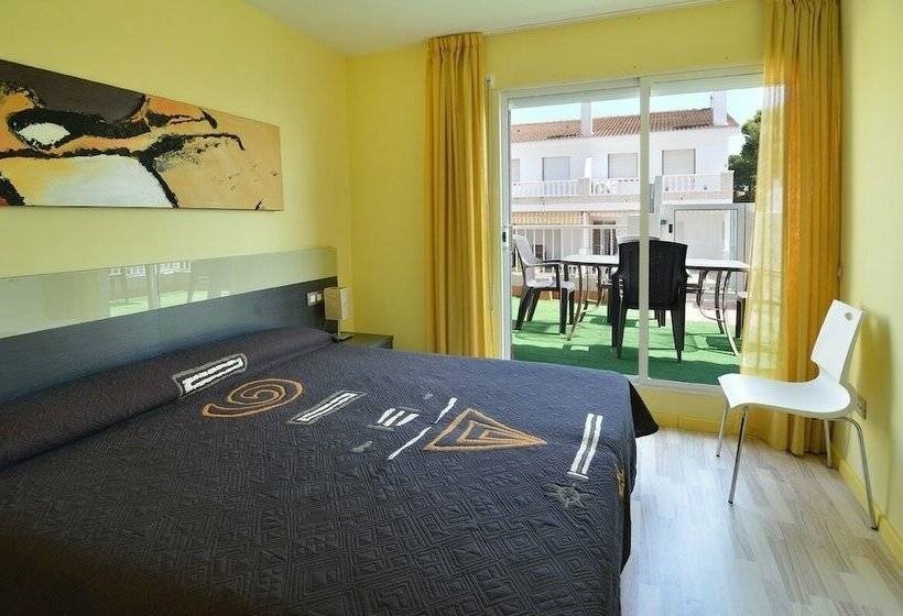 침실 1개 아파트 측면 바다 전망, Apartamentos Ornis