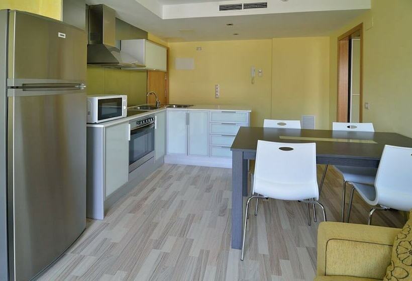 آپارتمان 1 خوابه با چشمانداز جانبی دریا, Apartamentos Ornis