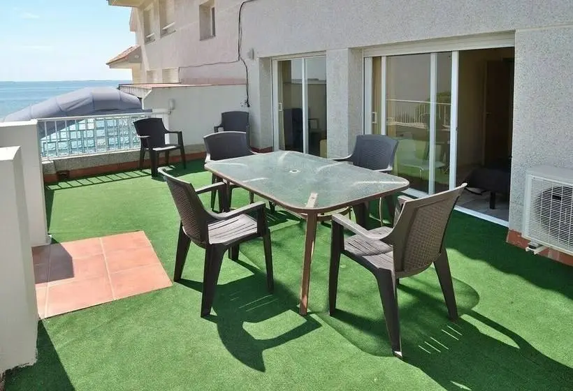 Huoneisto 1 Makuuhuone Sivuttainen Merinäkymä, Apartamentos Ornis