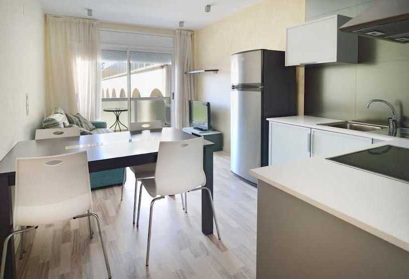 침실 1개 가든 전망 아파트, Apartamentos Ornis