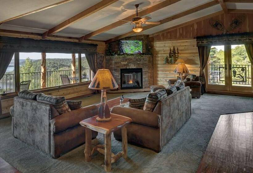 Апартаменты Пентхаус 1 Спальня, Lake Shore Cabins On Beaver Lake