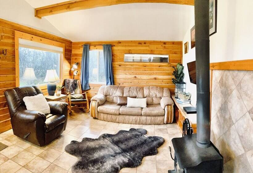 Дом 2 Спальни, Glacier View Cabins