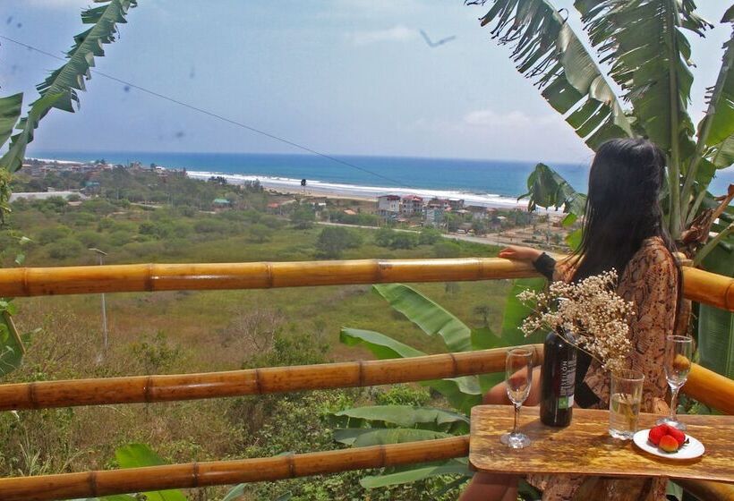 اتاق لوکس با چشمانداز دریا, Punta Hills Montanita