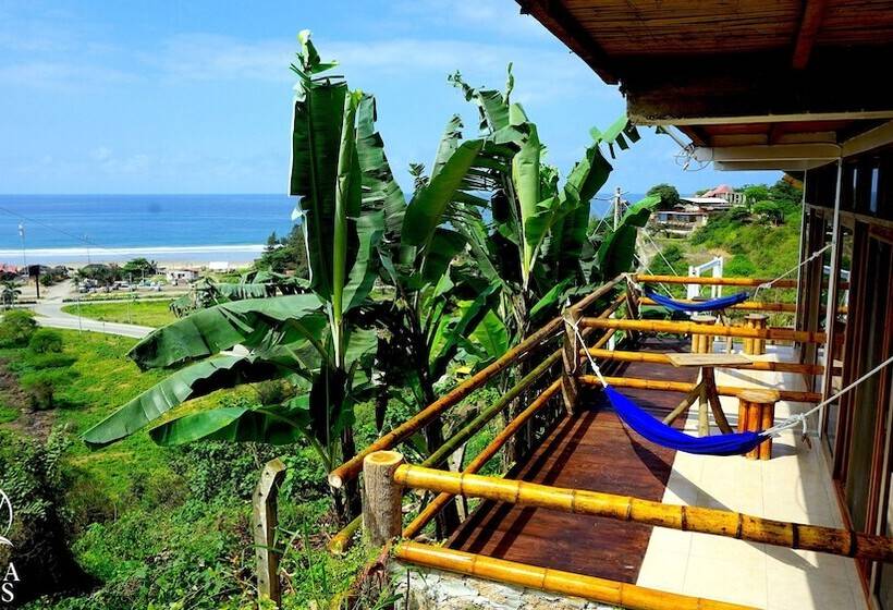 اتاق لوکس با چشمانداز دریا, Punta Hills Montanita