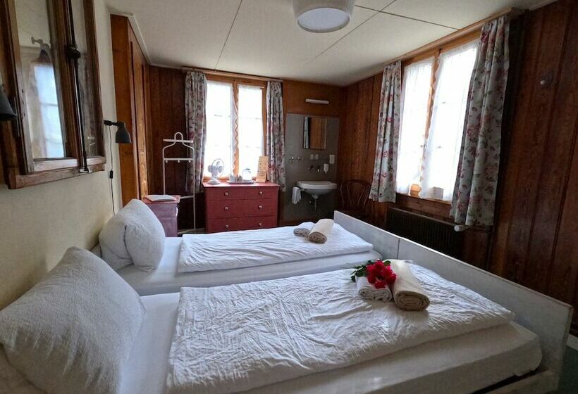 חדר סטנדרט חדר אמבטיה משותף, Edelweiss Lodge