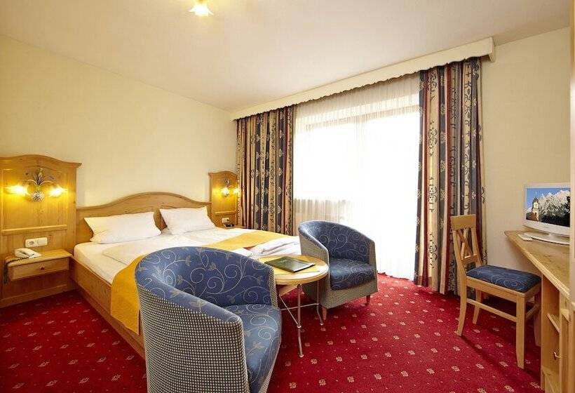 标准间带双人床, Alpenhotel Rieger