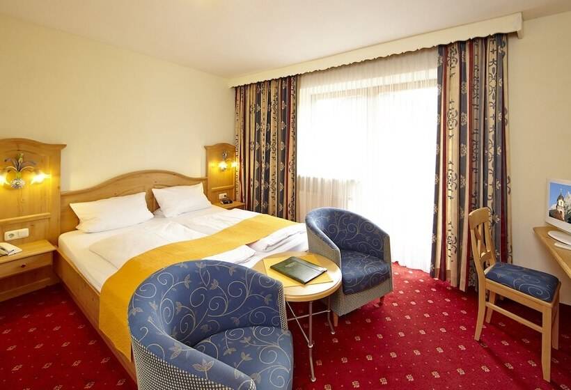 标准间带双人床, Alpenhotel Rieger