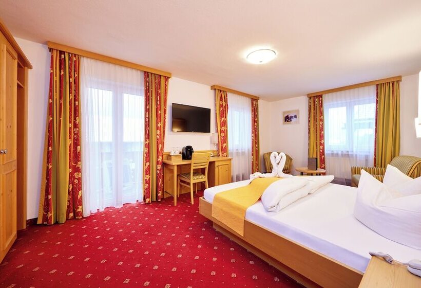 带山景的复式房间, Alpenhotel Rieger