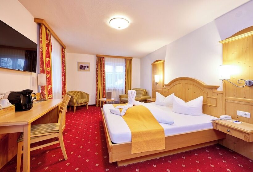 带山景的复式房间, Alpenhotel Rieger