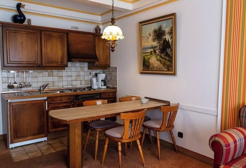 Huoneisto 1 Makuuhuone, Appartement Landhaus Stutzi   Hotel Strandperle