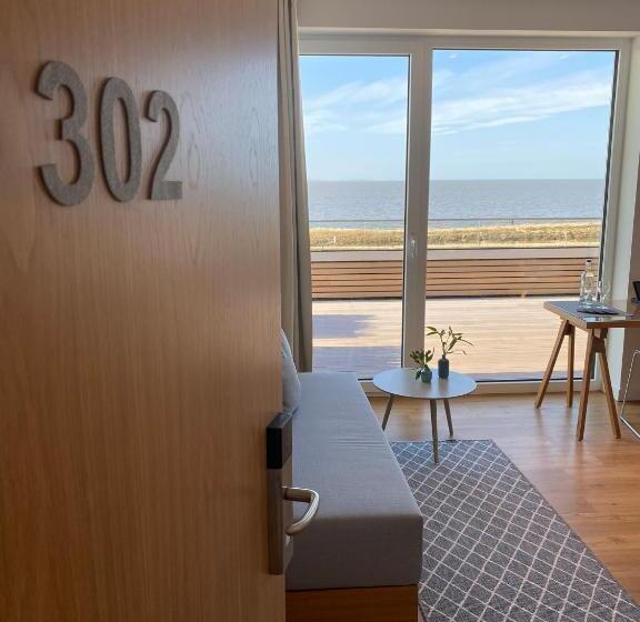 Chambre Deluxe Vue Mer avec Balcon, Strandhus
