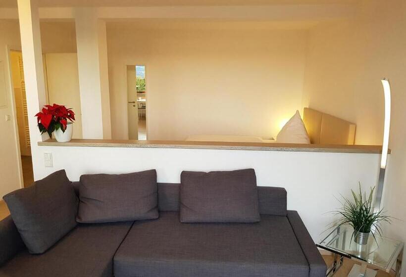 Студио Стандарт с Террасой, Schönblick Hotel Garni Ferienwohnungen