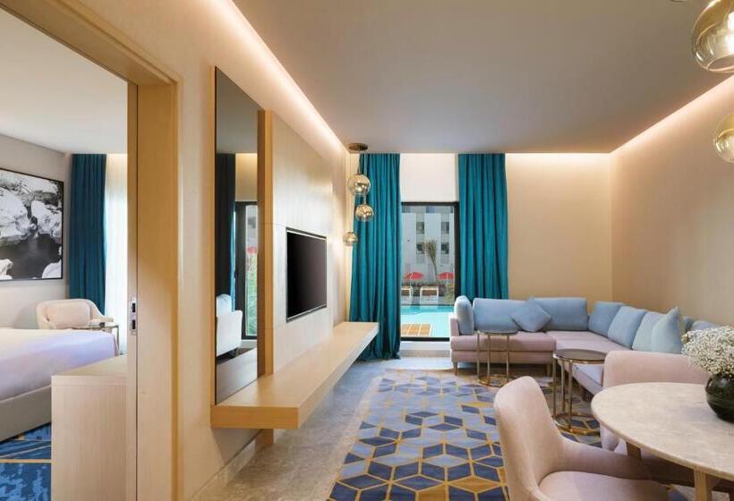 آپارتمان 1 خوابه با چشم‌انداز استخر, Maani Muscat Hotel & Suites