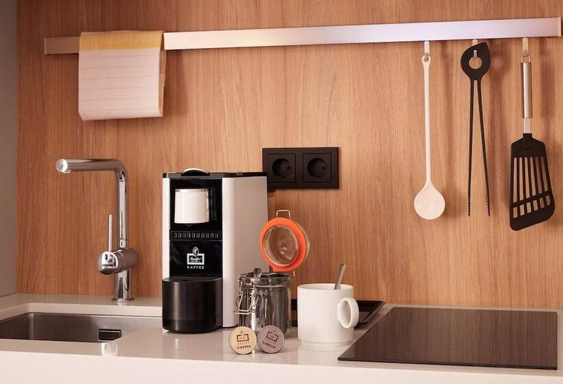 带1个卧室的公寓, Adina Apartment Hotel Dusseldorf