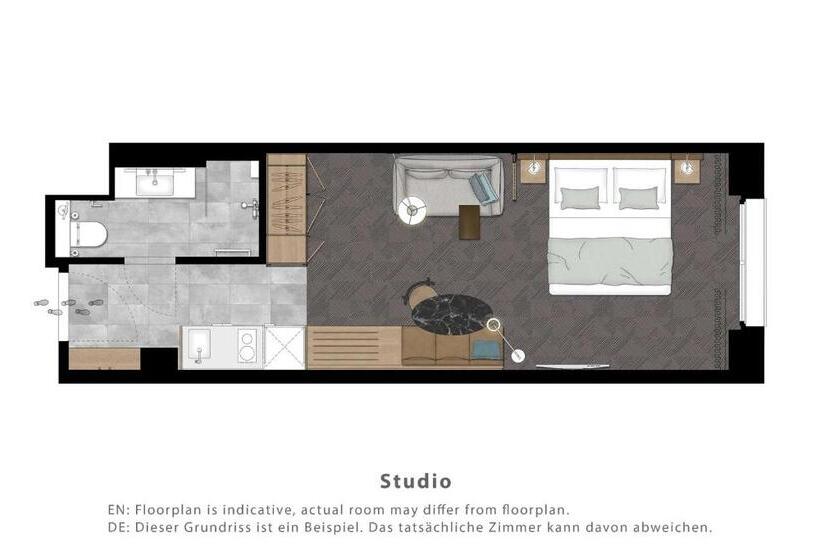 标准工作室, Adina Apartment Hotel Dusseldorf