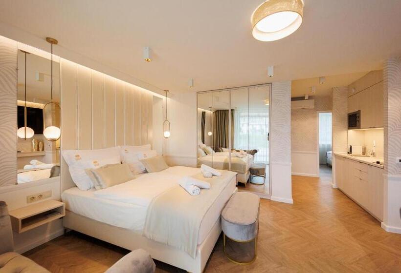 带1个卧室的高级公寓, Gold Wave Apartments