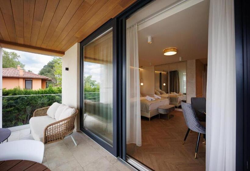 带1个卧室的高级公寓, Gold Wave Apartments