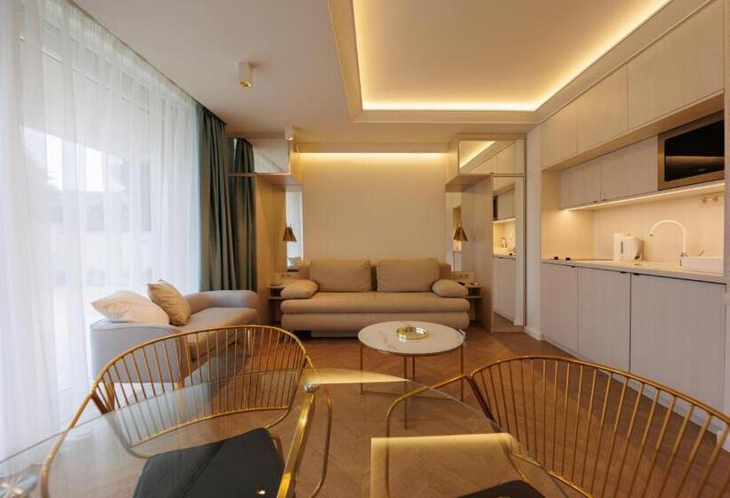 带1个卧室的豪华公寓, Gold Wave Apartments