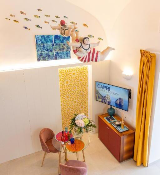 Люкс Deluxe Вид на Море, Suite Belvedere Capri Exclusive Rooms