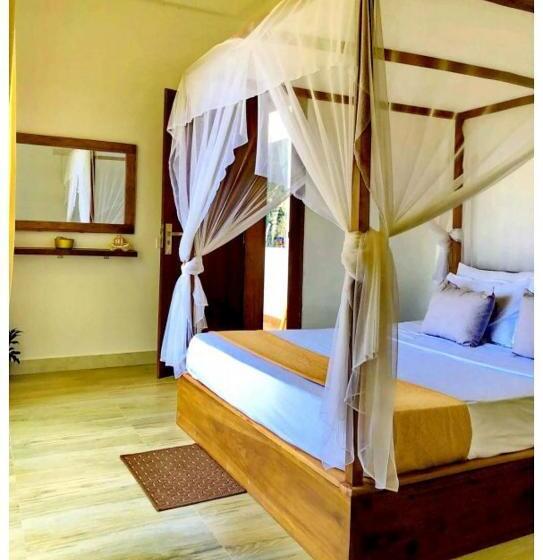 オーシャンビューデラックスルームバルコニー付き, Ayona Beach Villa