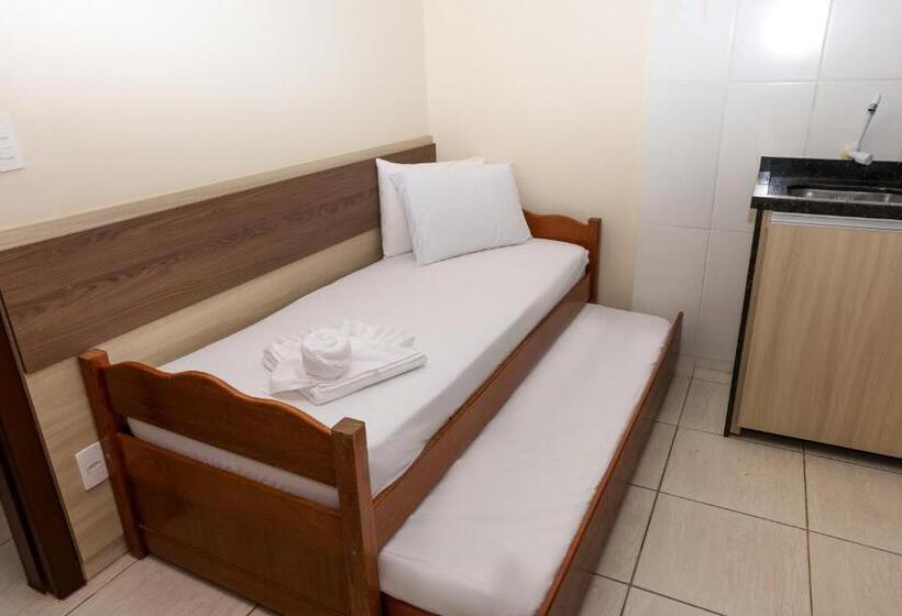 דירה בת חדר שינה 1 צדדית נוף לים, Pousada Roberto Monteiro   Frente Mar