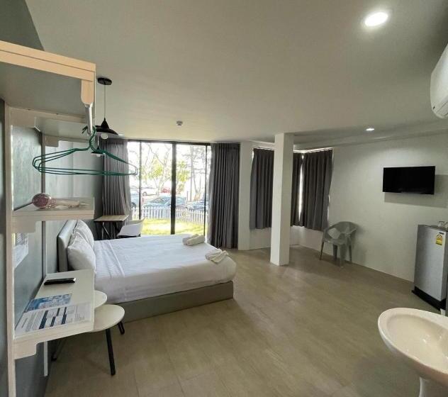 스탠다드 룸 바다 전망, Phuket Muay Thai Hotel Rawai Beach