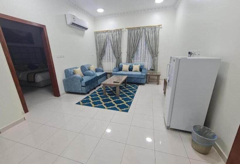 جناح غرفتين نوم, الزمرد للشقق المخدومة