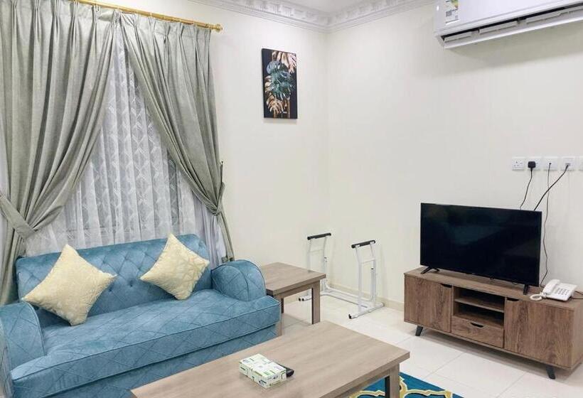 جناح غرفتين نوم, الزمرد للشقق المخدومة