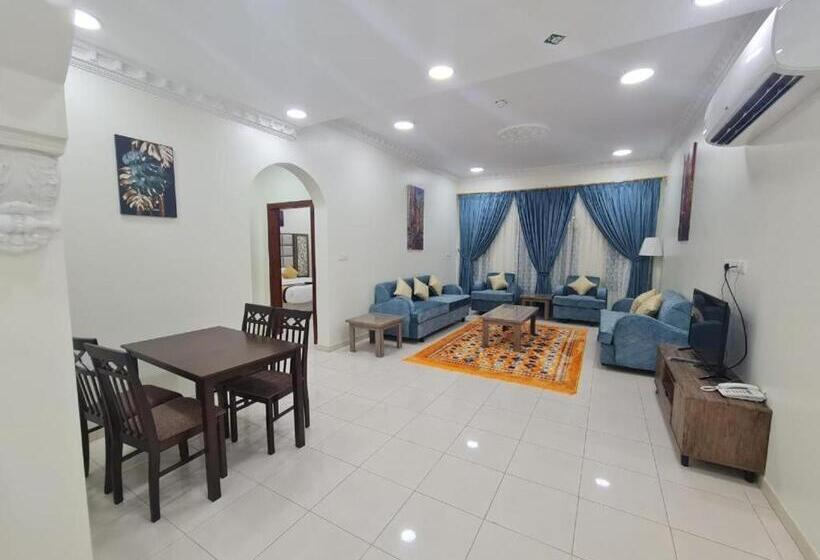 جناح غرفتين نوم, الزمرد للشقق المخدومة