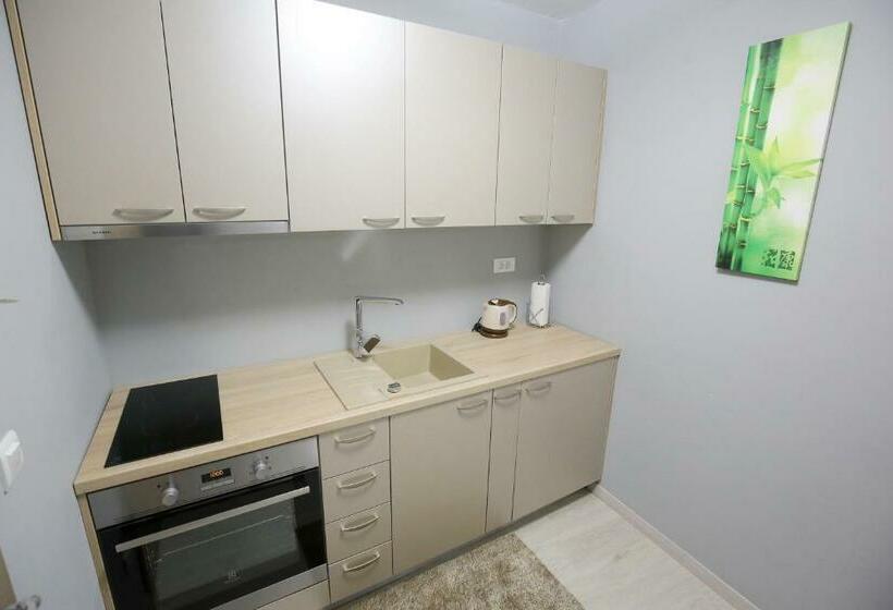 Апартаменты 1 Спальня с Балконом, Apartments And Rooms With Wifi Zadar   14528