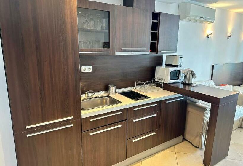 Апартаменты 1 Спальня Вид на Бассейн, Home Sweet Home Black Sea View