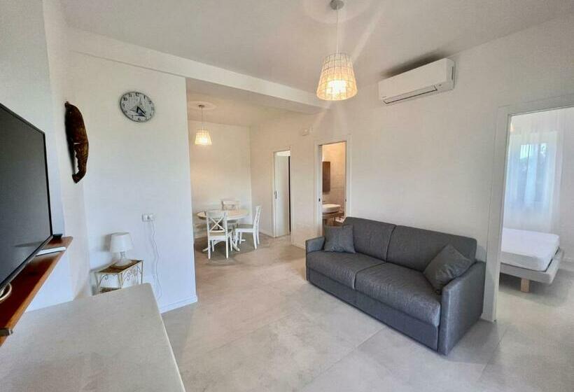 带1个卧室的高级公寓, Aria Di Mare Vieste Luxury Apartments By The Sea