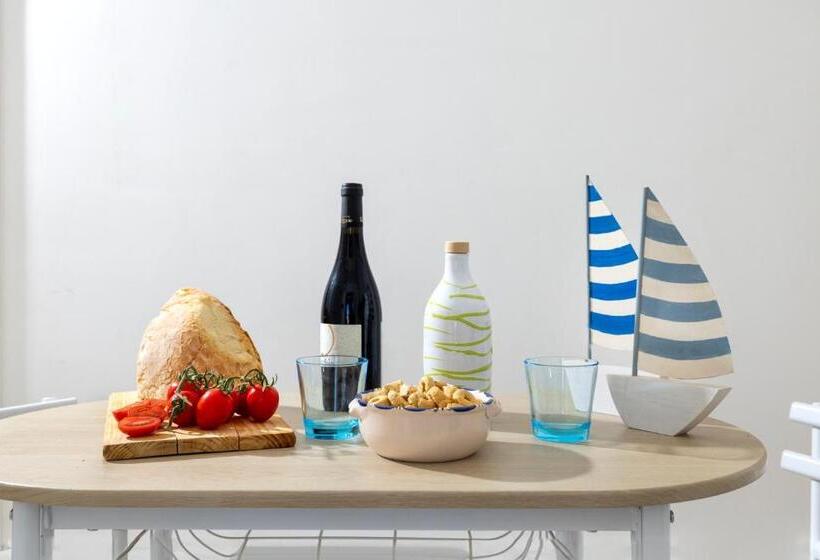 带1个卧室带花园景观的公寓, Aria Di Mare Vieste Luxury Apartments By The Sea