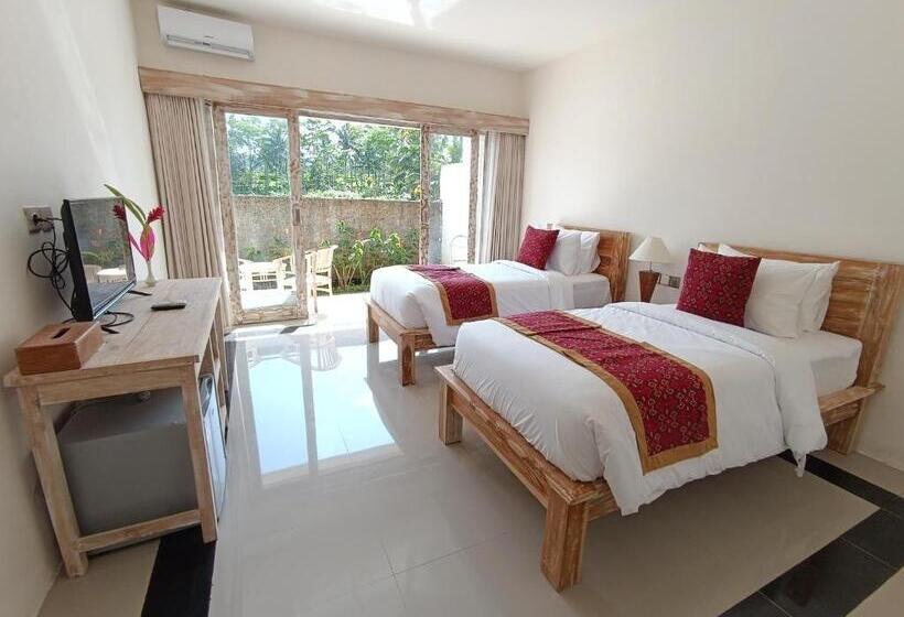 디럭스 룸 가든 전망, Tanta Escape By Pramana Villas