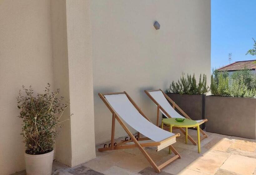 חדר סטנדרט עם טרסה, Nostos Casale