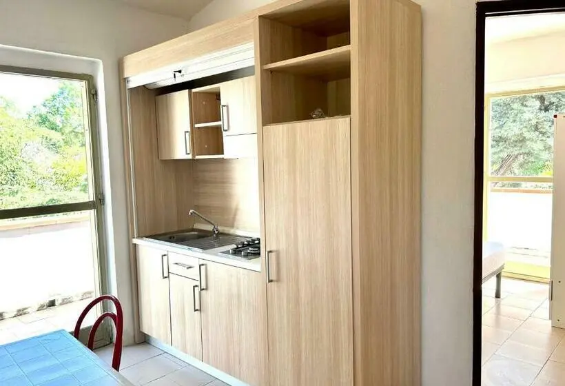 آپارتمان 1 خوابه با بالکن, Residence Poseidone   Case Vacanze