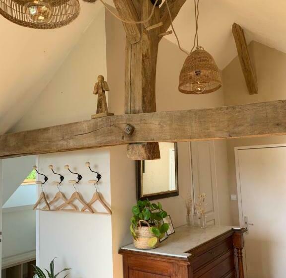 غرفة عائلية مطلّة علي الحديقة, La Grenouillère   Chambre D Hôtes De Charme