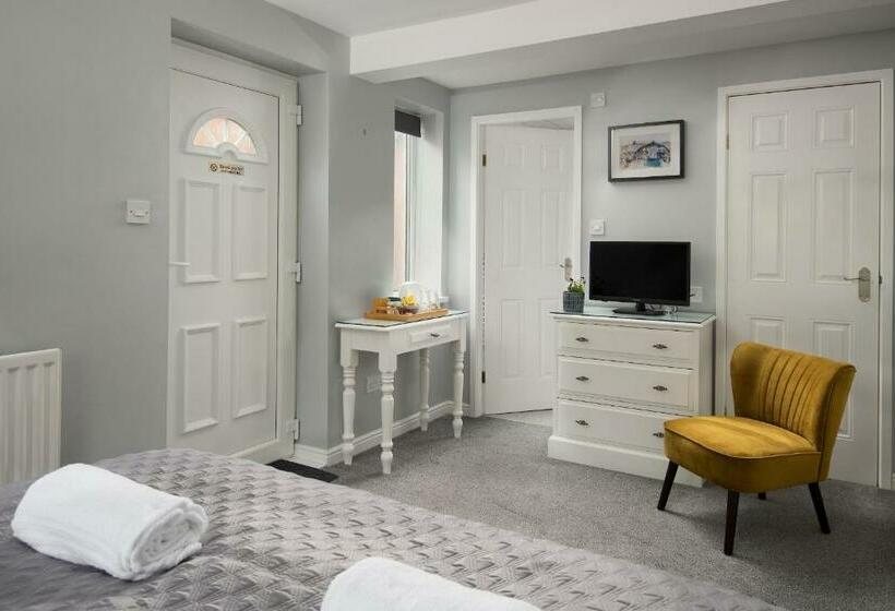 חדר דחוקס עם מיטת קינג, Morwick House B&b