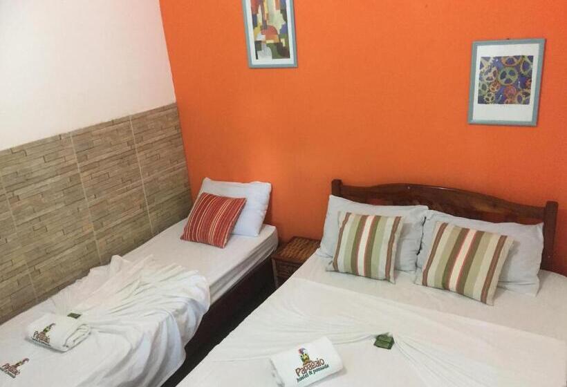 스탠다드 트리플 룸, Papagaio Hostel & Pousada