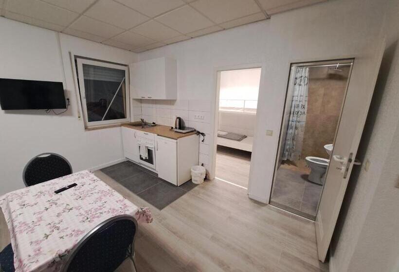 2ベッドルームアパートメント, Pension Alex Magdeburg